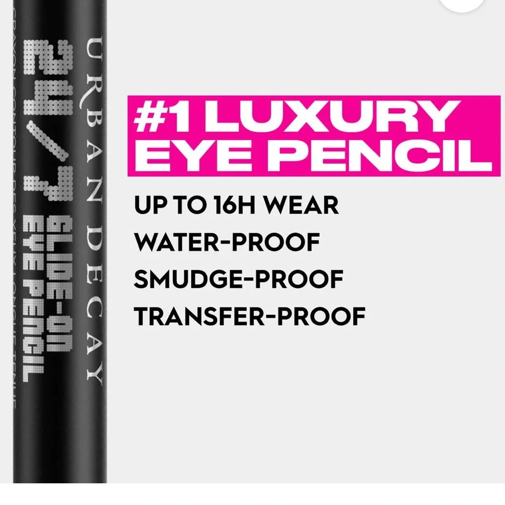 Urban Decay 24/7 GLIDE-ON WATERPROOF EYELINER PENCIL in BLACK MARKET